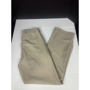 FootJoy Performance Golf Pants Mens 30x32 Slim Straight Leg Beige Lightweight